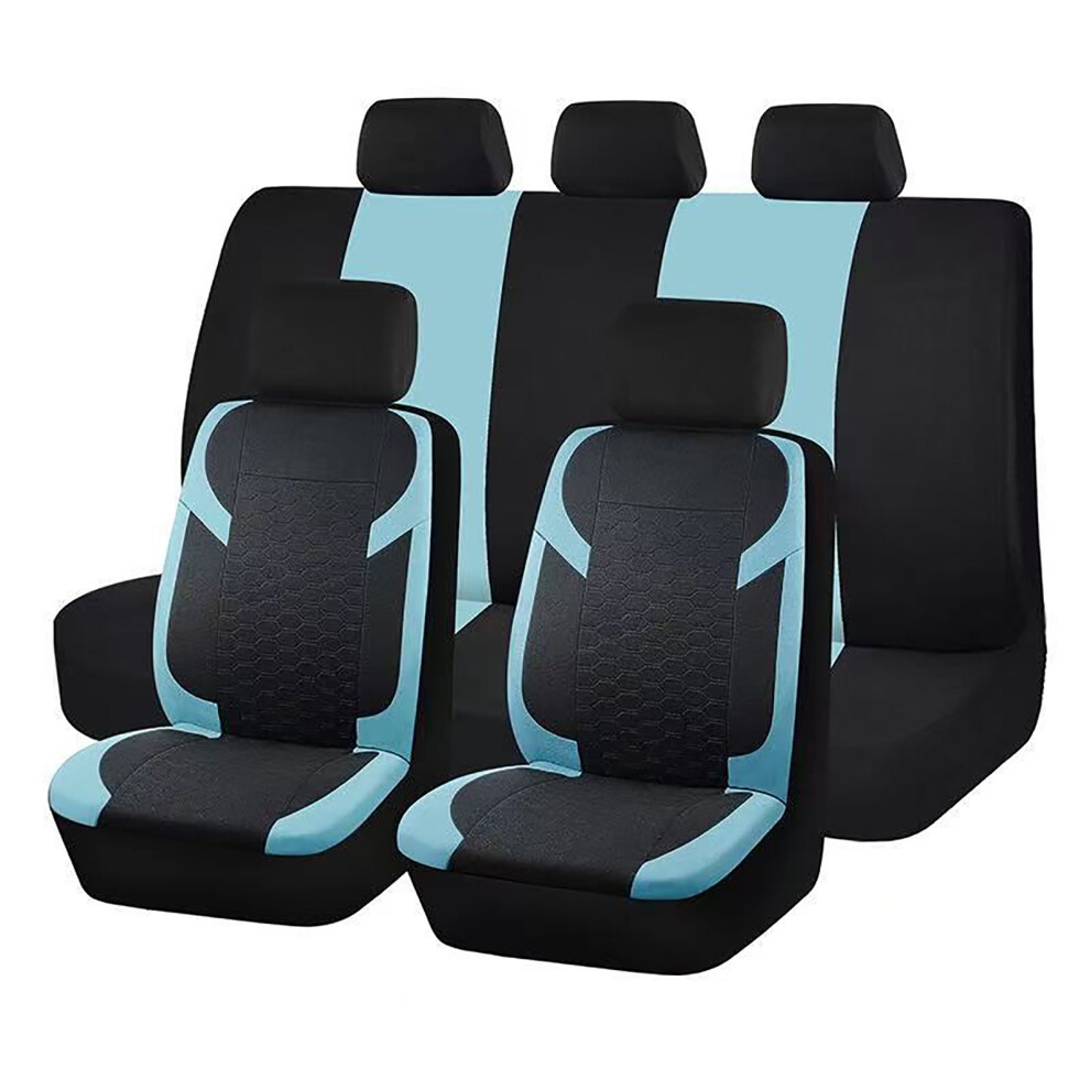 Elegant Design Car Seat Cover Protector Universal For Various Vehicles Sk 5 Seats Blue 7754004621916