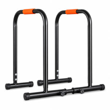 Panana Adjustable Dip Bars, Heavy Duty Dip Stand Station 200KG Capacity, Parallette & Parallel Bars Calisthenics Equipment for Home Gym Upper Body Wo