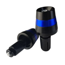 Off Road Bike Handlebar End Cap Anti Drop Design Universal Handlebar End Plugs Blue