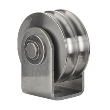 Rustproof Double Grooves Pulley 200Kg Loading for Construction and Ordinary rack pulley