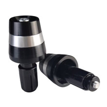 Aluminum Handlebar End Plugs For 7/8" 22mm Dirt Bikes And Street Motorcycles Silver