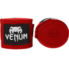 Venum, Kontact Boxing Hand Wraps, Men's, 4m, Red