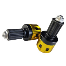 Motorcycle Bar Ends With Anti Slip Texture And Easy Installation Handlebar Plugs Gold
