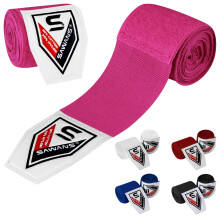 Boxing Hand Wraps Martial Arts Bandages Inner Gloves Punching MMA 2.5 3.5 4.5 Meter Wrist Support Straps Elasticated Training Bag Combat Sports under