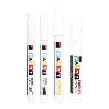 4Pcs Waterproof Stone Inscription Pen for Gravestones And Tombstone Restoration White