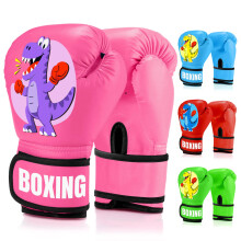 JUOIFIP Kids Boxing Gloves 4oz, Training Sparring Gloves for Punching Bag, Muay Thai Sparring MMA Fighting & Kickboxing, Speed Ball Focus Pads Punchi