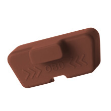 Port Seal Silicone Not Dust Not Theft Cover Port Protector for Cars Orange