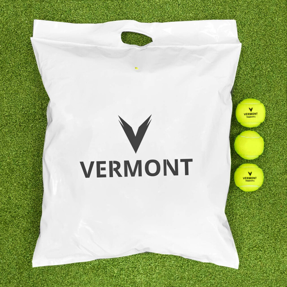 Photos - Tennis / Squash Ball Vermont Training Tennis Balls  | Pressureless Core for Long-Lasting Performance - High-Vis Tennis Balls | A [60x Ball Bucket]