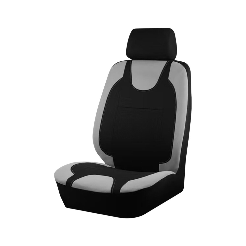Full Set Automobile Seat Protectors Wear Resistant Washable For Car Suv Truck 1 Seat Gray 7754004622777