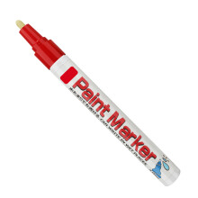 Portable Underwater Marker 3.0mm Wide Line Fadeproof Sunproof Paint Marker Pen Red