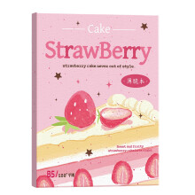 Notebook Work Planner For Time Management With Quality Paper And Sweetheart Strawberr