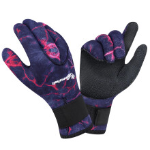 Summshall Wetsuit Gloves Neoprene Scuba Diving Gloves Surfing Gloves 3MM 3MM for Men Women, Thermal Anti Slip Flexible Dive Water Gloves for Spearfish