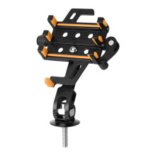 Motorcycle Phone Holder Bicycles Phone Holder Adjustable Bracket For Orange Sevenclaw