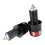 2 Pieces Motorcycle Handlebar End Caps Aluminum Designed for Easy Installation Red 1