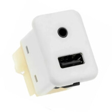 20870101 Car AUX USB Port Adapter Connector For Center Console Replacement Part