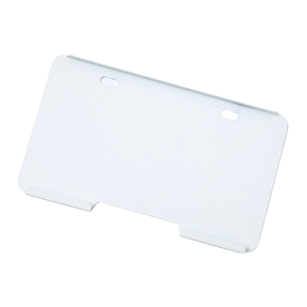 Motorcycle Plate Frame Strong Iron Material Bracket For Philippines Vehicles White 7754004649323
