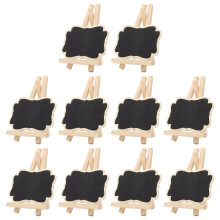 Elegant Shape Wooden Decorative Panel Multipurpose Message Board Display Plaque