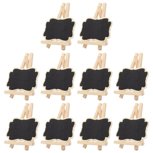 Elegant Shape Wooden Decorative Panel Multipurpose Message Board Display Plaque