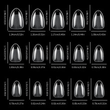 360Pcs Press On Nail Soft Gel Nail Tips Extensions Lightweighted And Durability 04style