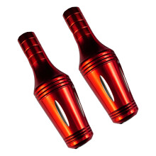 Anti Slip Guards Aluminum Construction Crash Protectors Pair for Car RC390 Red
