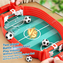 2 Player Tabletop Football Board Game Set Competition Toy for Partents Children Blue