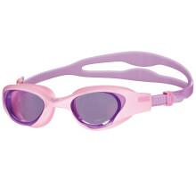 ARENA The One Junior Kids Swimming Goggles, Standard Pool Goggles with Wide Lenses, with Anti-Fog Treatment and UV Protection, Self-Adjusting Nose Br