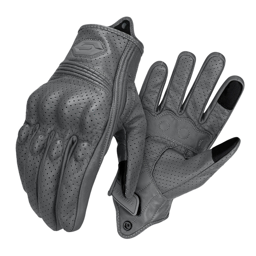 Riding Gloves With Airflows Cooling System Multiple Sizes For Hot Weather Mesh Xl Gray 7754004617674