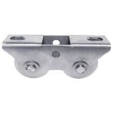 Corrosion Resistant Steel Pulley Block With Double Wheel For Secure Loading H type