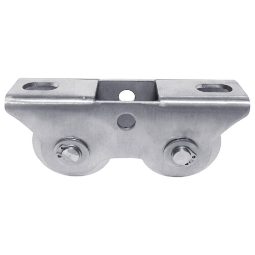 Corrosion Resistant Steel Pulley Block With Double Wheel For Secure Loading H type