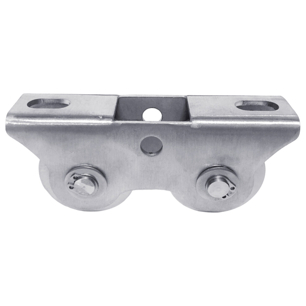 Corrosion Resistant Steel Pulley Block With Double Wheel For Secure Loading H Type 7754004575738