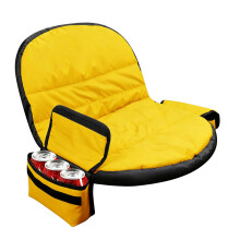 Quick Install Universal Seat Cover Cushions For Riding Lawn Mowers And Tractors Yellow