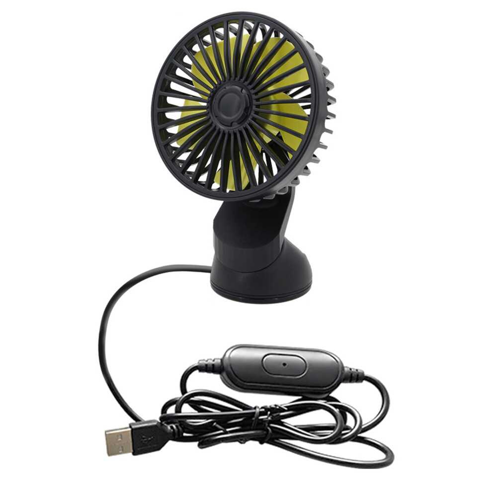 Versatile 5W Car Fan With Removable Suction Base Abs For Multi Direction Use Type B 7754004589636