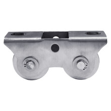 Corrosion Resistant Stainless Steel Heavy Load Pulley Block For Gym Equipment V shape