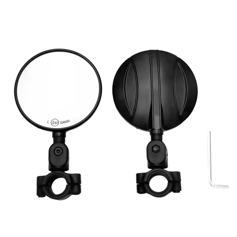 Motorcycle Rearview Mirror Wide View Anti Vibration Design Easy Installation 7754004654662