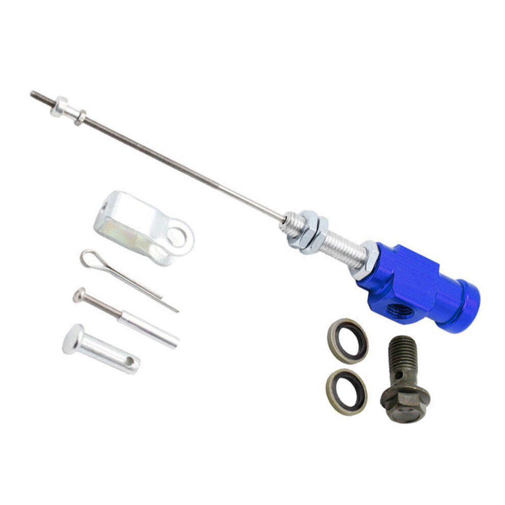 Motorcycle Hydraulic Clutch Pump Easy Install Strong Aluminum For Smooth Riding Blue 7754004616523