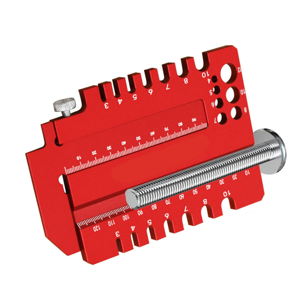 Aluminum Woodworking Caliper & Mortise Gauges 2 In 1 Tool For Accuracy Measuring 7754004569249
