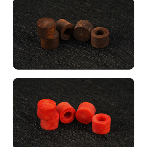 Billiards Replacement Ferrules Cue Stick Billiard Cue Ferrules Tube Replacement Red