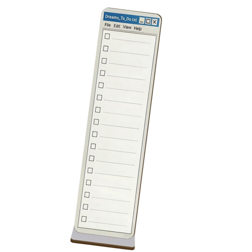 Desktop Note Stand Message Board Holder For Desk With Compact Storage Space