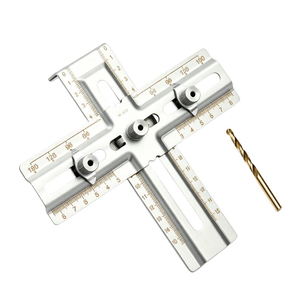 Universal Handle Mounting Jig For Various Cabinet And Drawer Applications 7754004613225