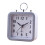 Quiet Operation Analog Alarm Clock With Large Display For Office Bedroom Grey 1