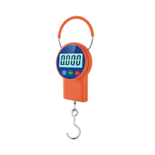 Digital Industrial Hanging Scale Large Capacity LCD Display Scale Weighing Tool Ora nge