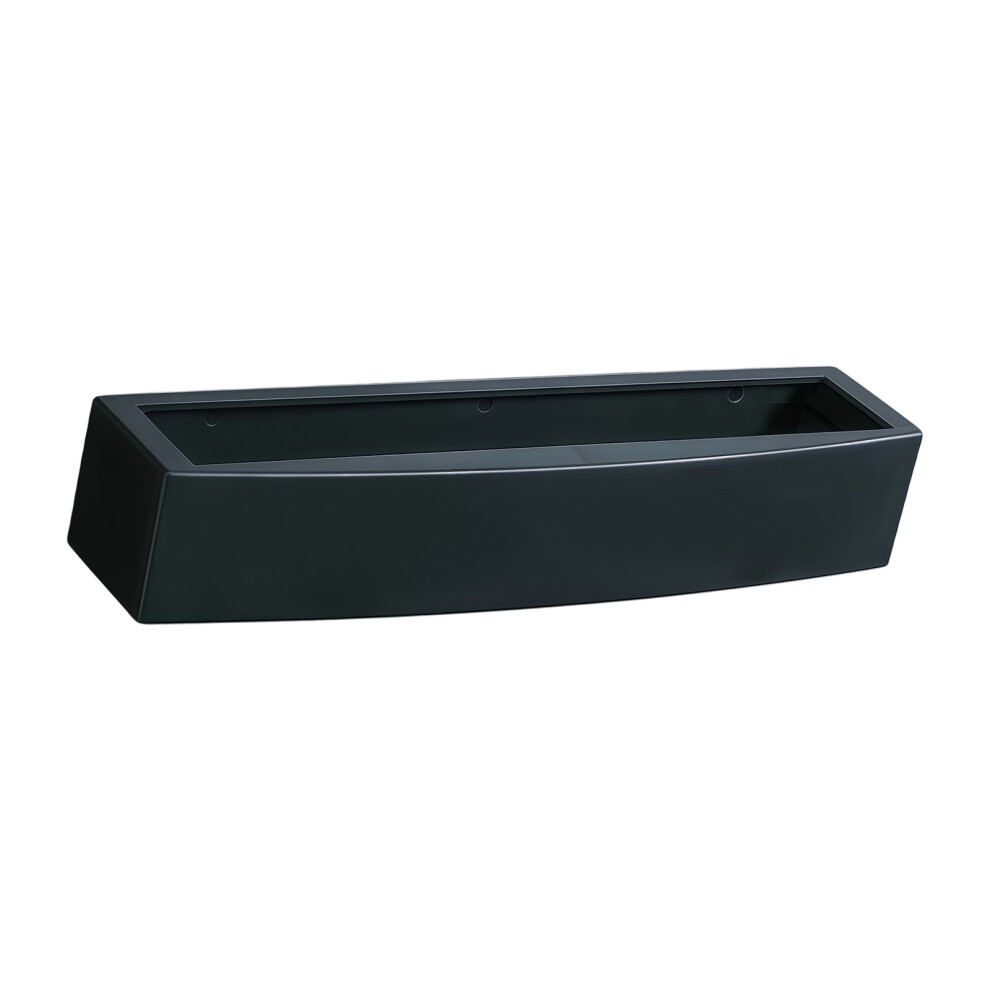 Plastic Shoe Rack Wall Hanging Shoe Shelf For Closet Or Bathroom Installation Black 7754004572492