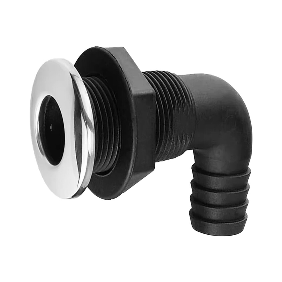 Flexible Abs Boat Bilge Drain Outlet 3/4 Inch Nylon Elbow For Yacht Marine Use 1 Piece 7754004582828
