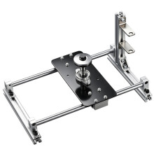 Angle Grinder Mount For Chainsaws Sharpening With Adjustable Base & Sliding Rails