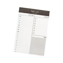 5Pcs Tearable Notepads 85x125mm Business Memo Pad 50Sheets/Pad For Planning checklist
