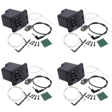 4X Pickups UK-2000 Ukulele Guitar Pickup 2 Band UK2000 EQ Equalizer System for Ukulele Guitarra