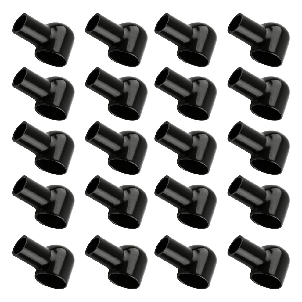 Battery Terminal Insulation Cover Pvc Universal Vehicle Terminal Insulator Black 7754004572461