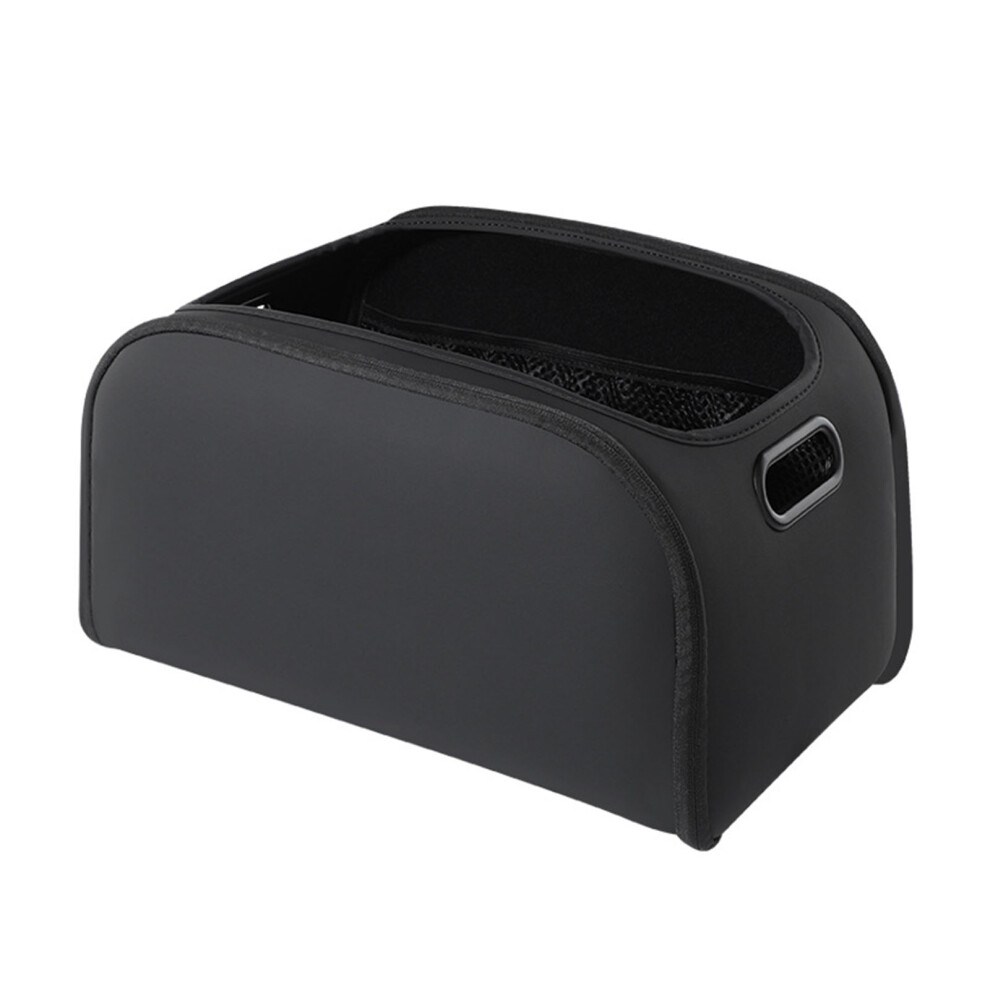 Universal Auto Storage Container Leather Case For Suv Truck Seat Rear Black 7754004663589