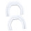 Replacement Tow Hook Cover for 1500 2019-2024 Weatherproof Trailer Accessory Silver 1