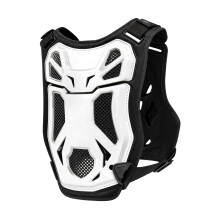 Motorcycle Comfortable Chest Protector For Long Distance Riders And Adventurers White